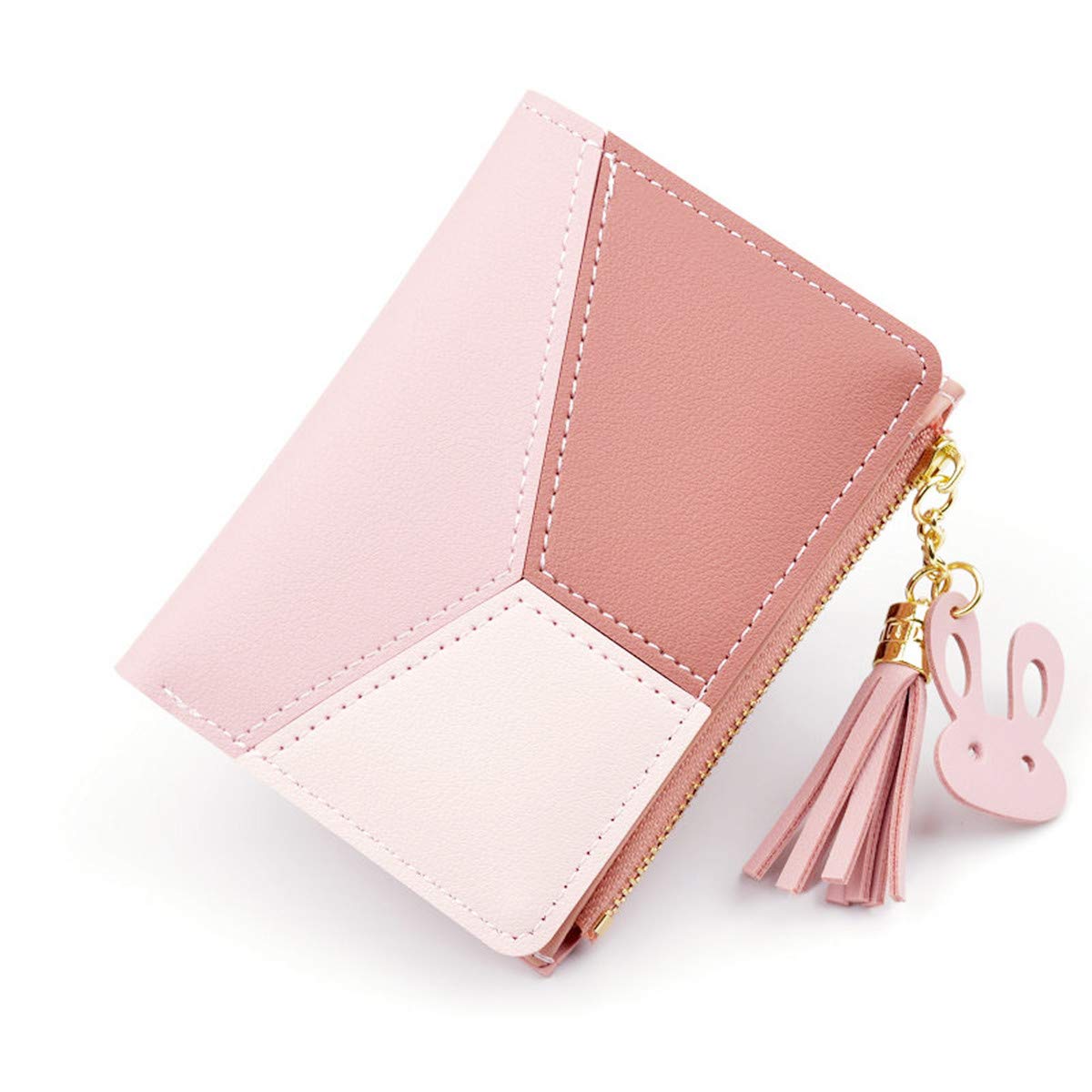 MOLINI Bifold Compact Wallet Plum×MULTI Bifold Compact Wallet - Plum × MULTI COL – MOLINI（モリニ